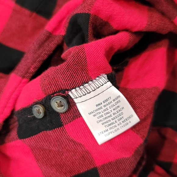 NWOT flannel button up bundle - Picture 4 of 4